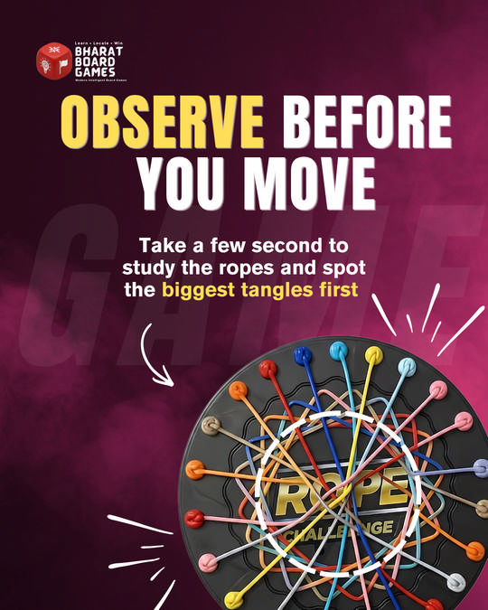 Rope Challenge Puzzle Board Game - Image 5