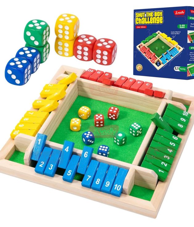 Shut The Box Board Game
