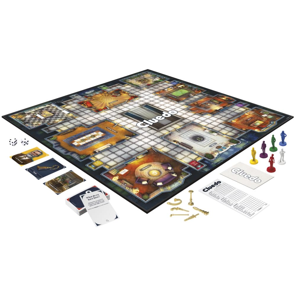 Cluedo Board Game, Reimagined Clue Game for 2-6 Players - Image 5