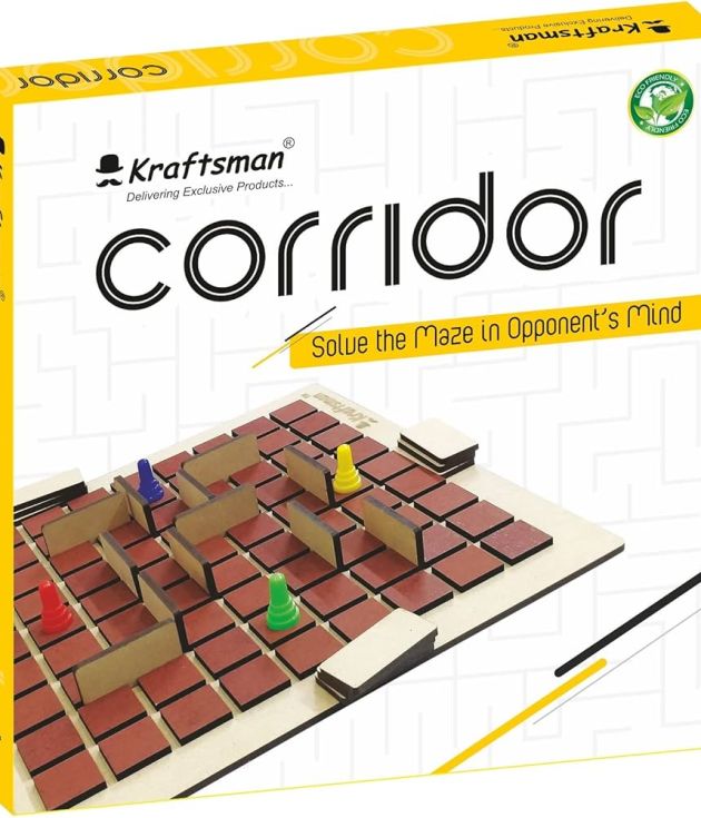 Corridor Board Game for Kids, Adults, Family