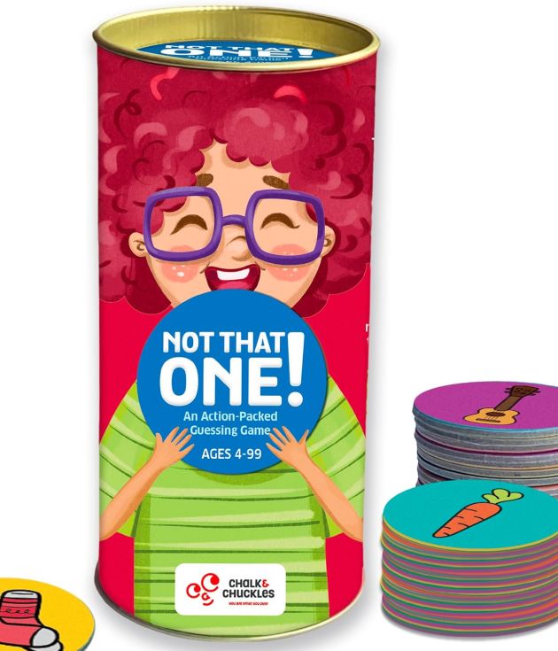 One Board Games for Kids, Fun Guessing Game, Age 4-99, Educational Toys