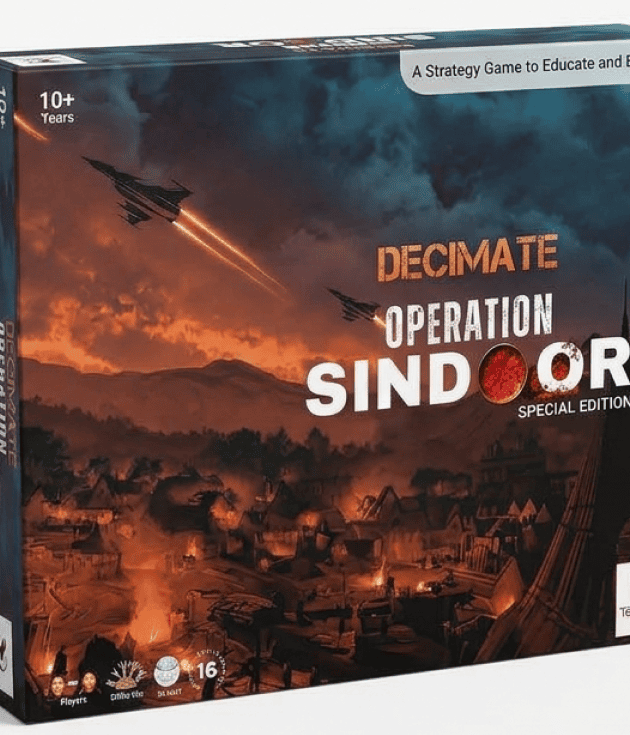 ToyKraftt Decimate – Operation Sindoor Board Game